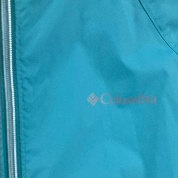 NWOT Columbia Women’s Switchback III Waterproof Packable Jacket Turquoise MED - Picture 9 of 12